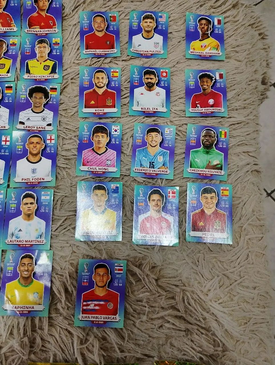 Card copa 2022 Qatar 52 cartas - Foto 3