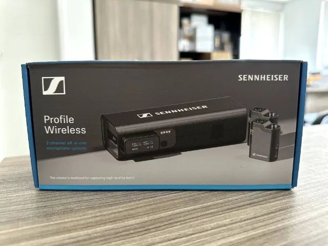 Sennheiser Profile Wireless 2 Canais - NOVO LACRADO - Microfones e