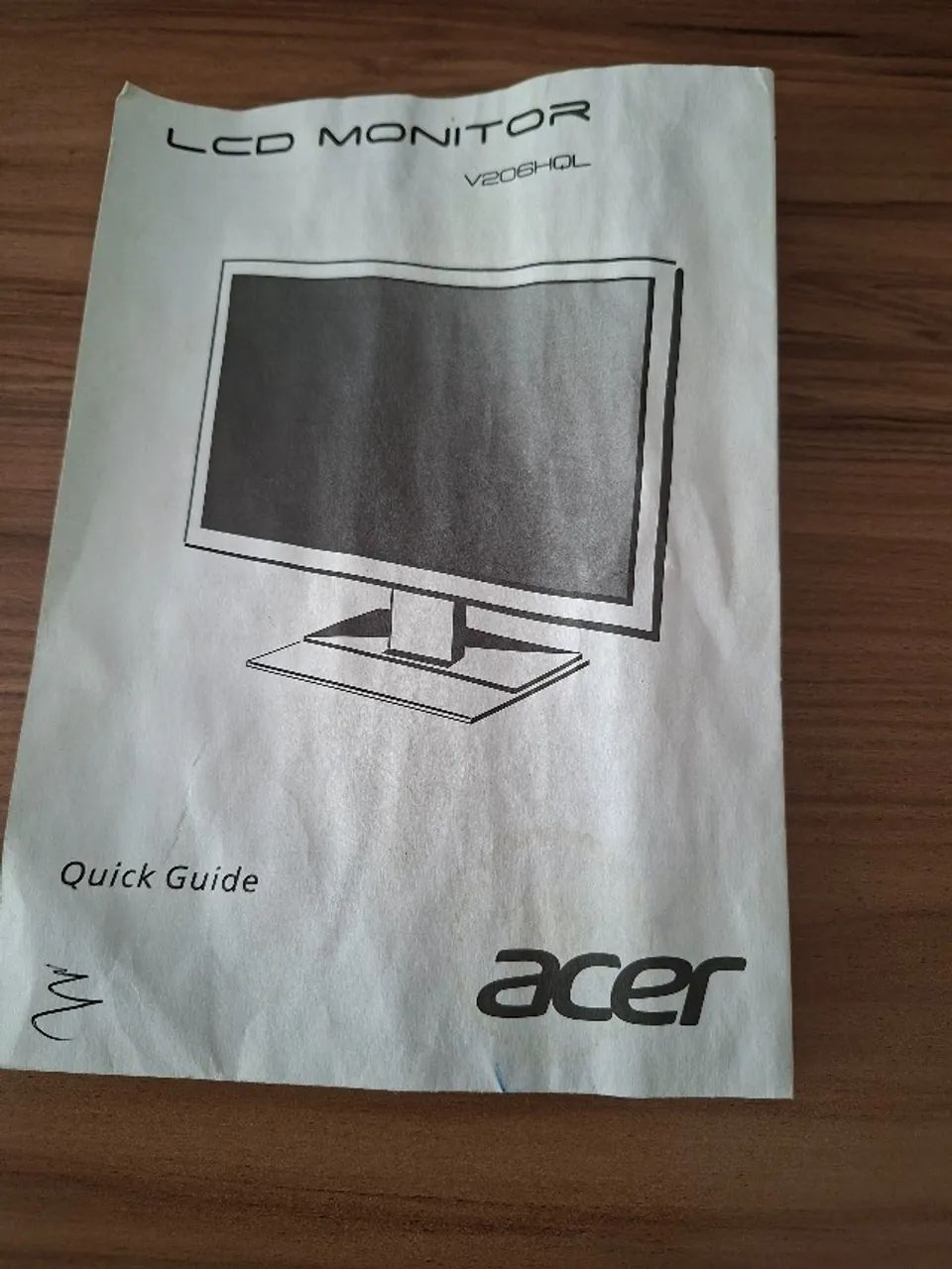 Monitor ACER V206 HQL 19,5 polegadas Painel LCD - Foto 3