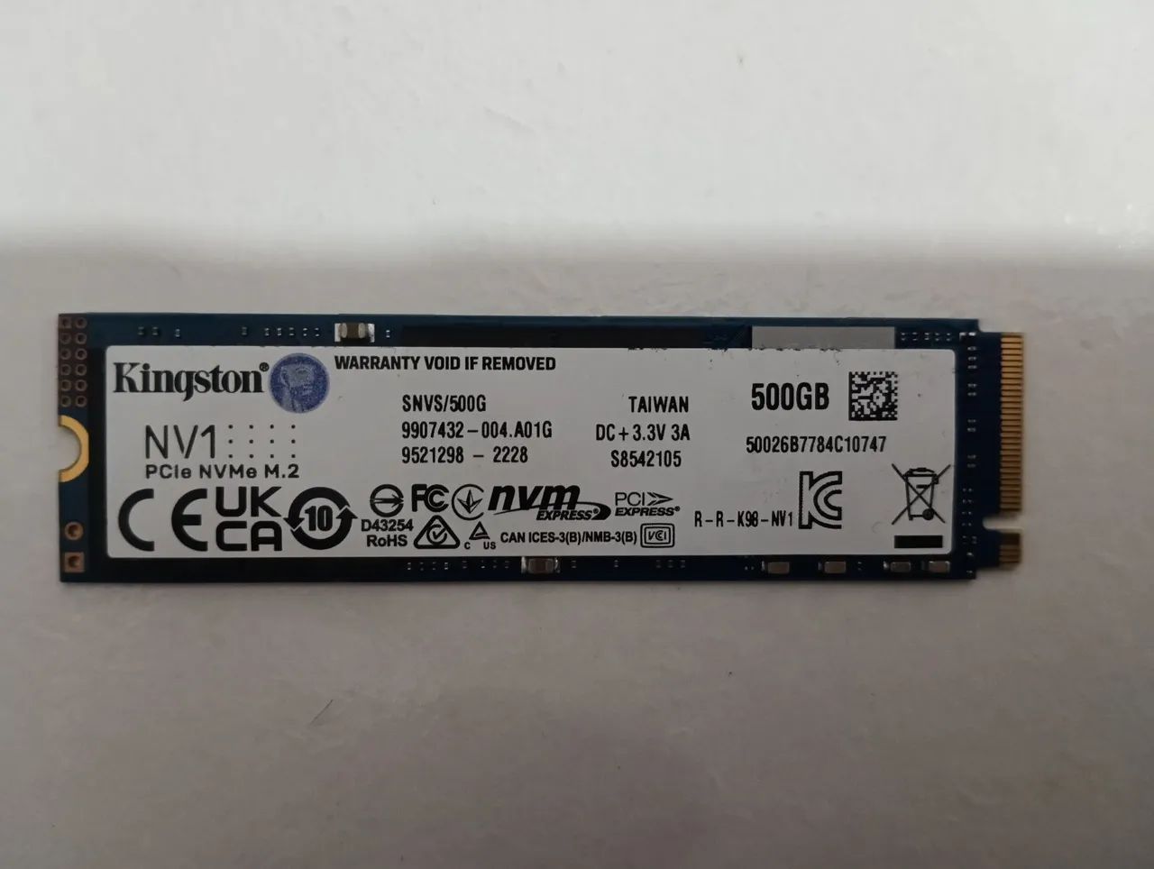 SSD NVME 500GB