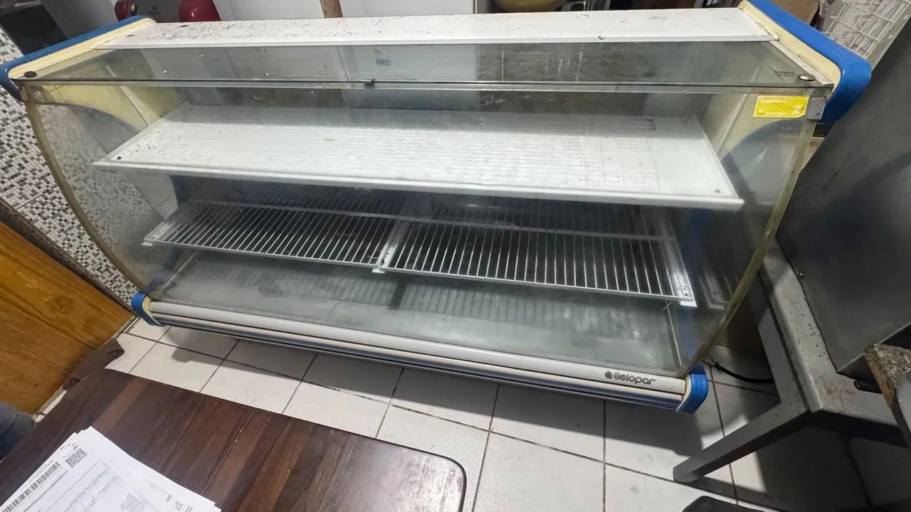 Expositora gelo frio