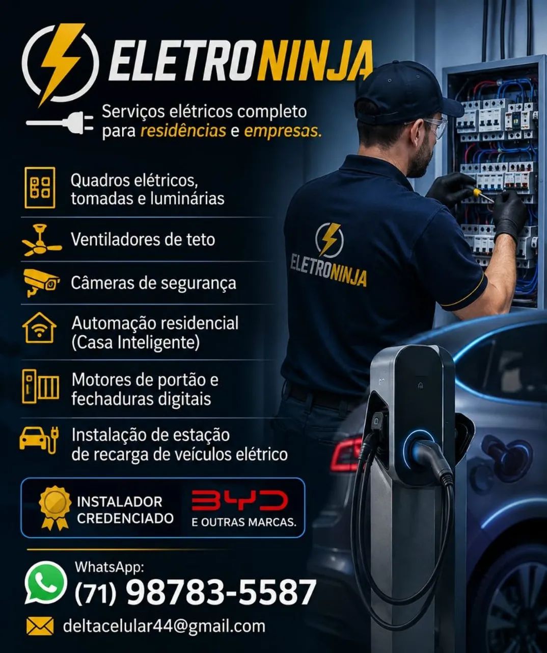 Eletricista Residencial e Empresarial 