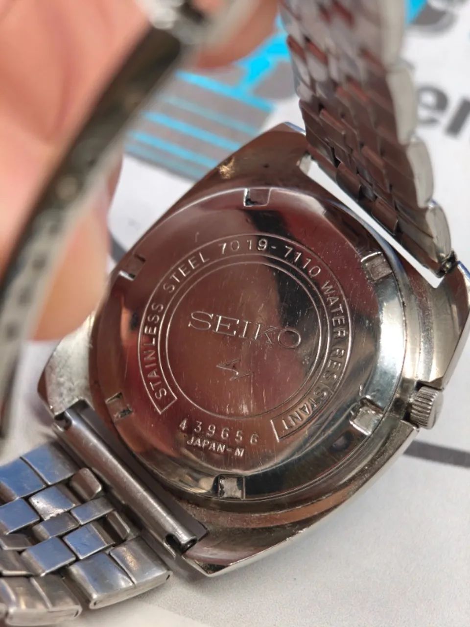 RELOGIO SEIKO 7019 AUTOMATICO - Foto 4