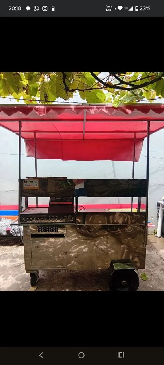 Carrinho de lanche  - Foto 2