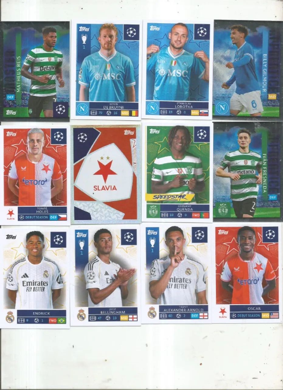 FIGURINHAS CHAMPIONS LEAGUE 25/26 - A PARTIR 3.00 CADA - Foto 2
