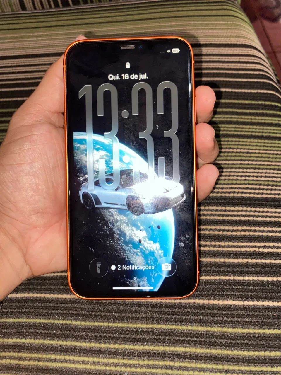 iPhone 11 com a carcaça do 17, bateria nova (100%)  - Foto 2