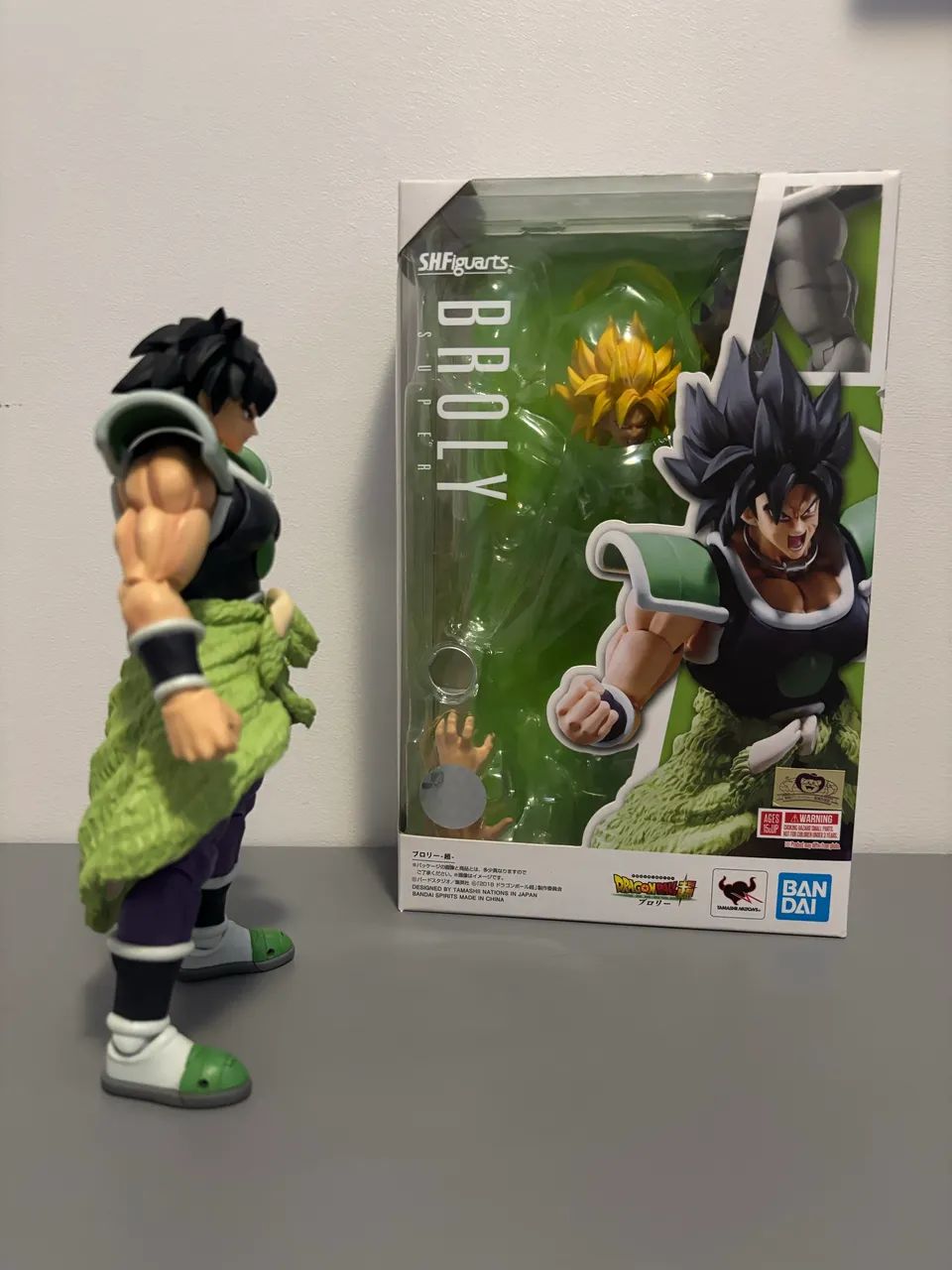 Broly Dragon Ball Super Sh Figuarts Bandai - Hobbies e coleções