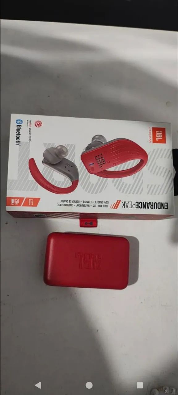 Fone JBL endurecer peak,leia anúncio 