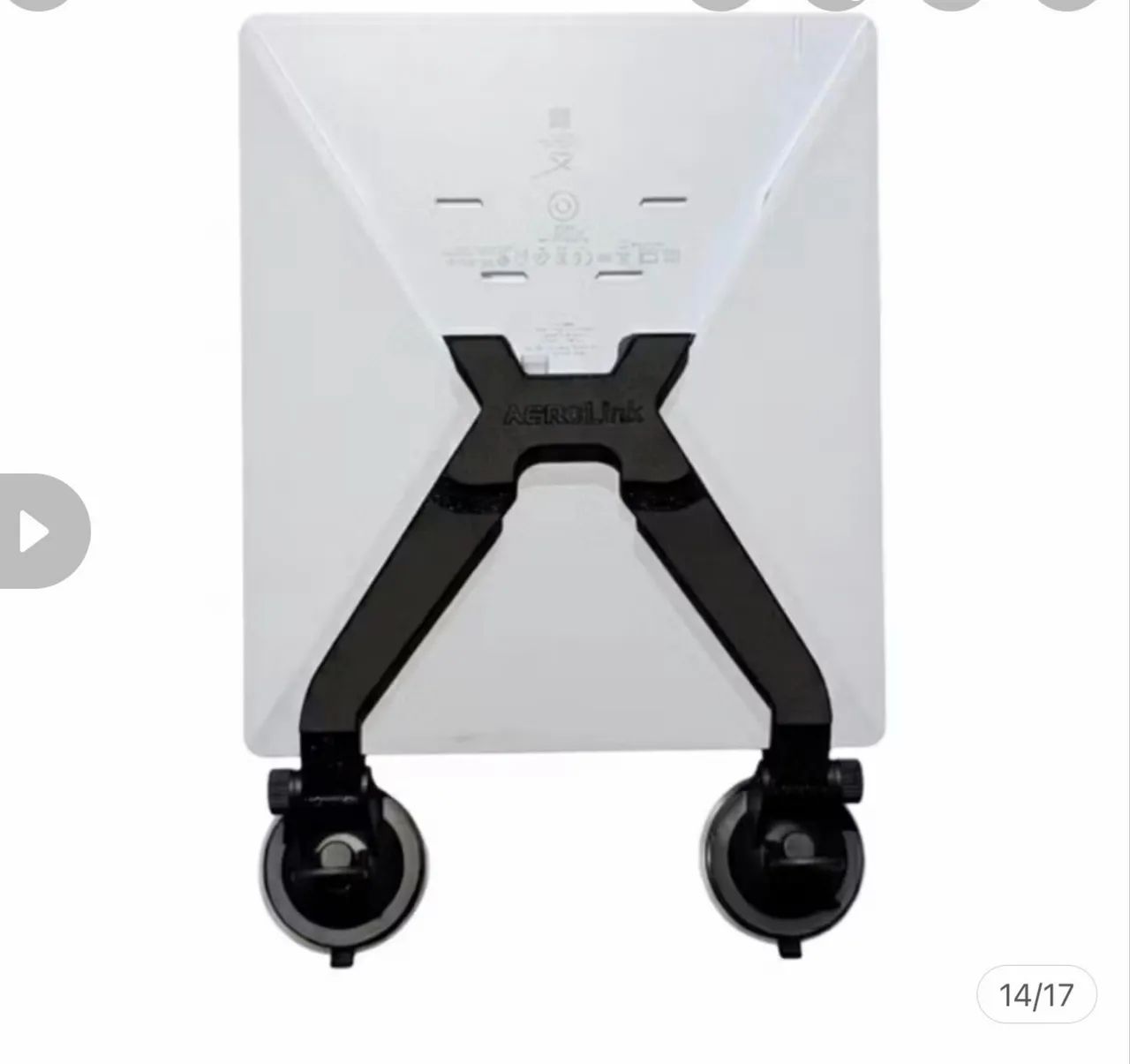 Suporte starlink de painel e carregador veicular