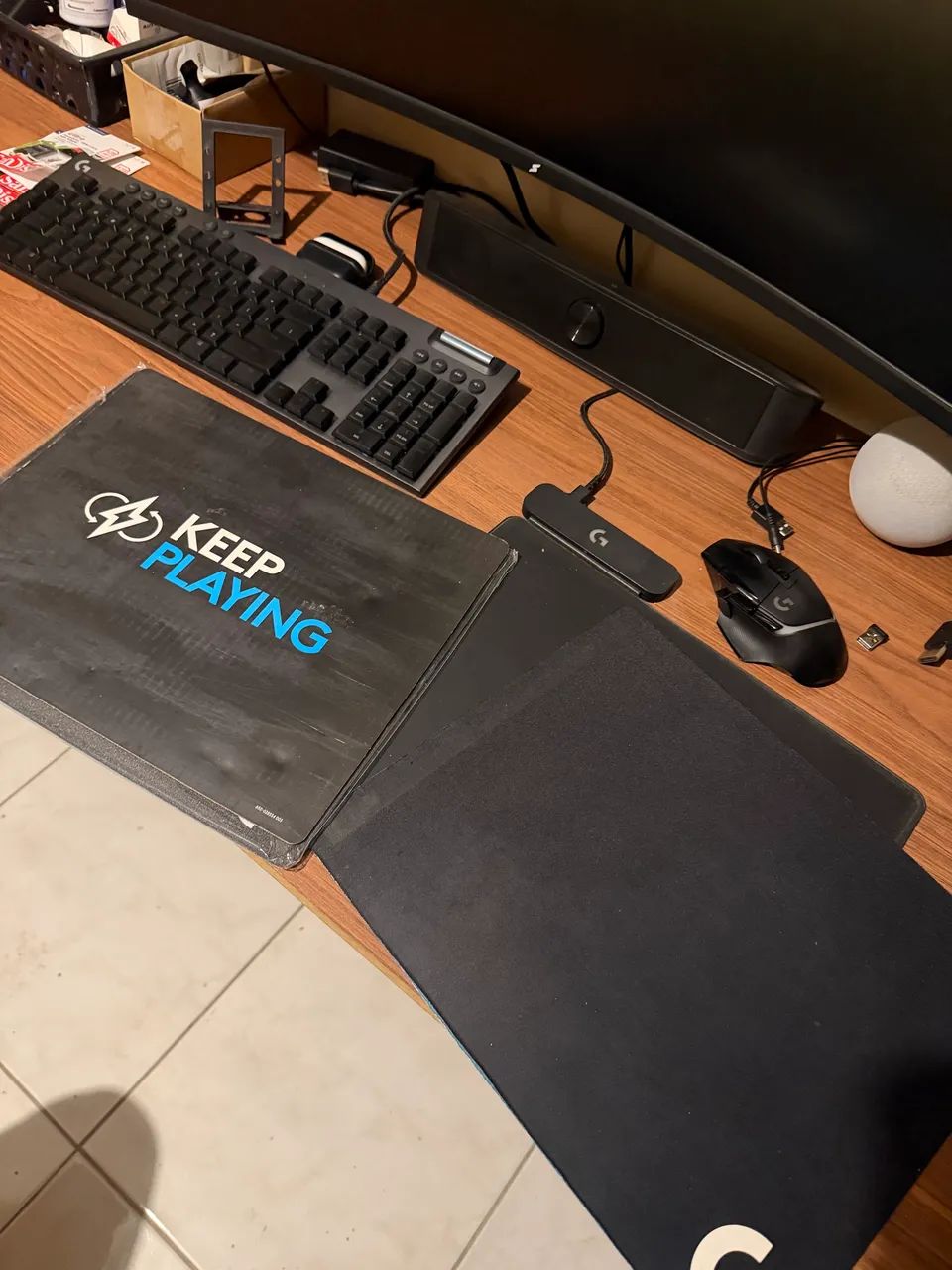 Mousepad Logitech Powerplay - Foto 2