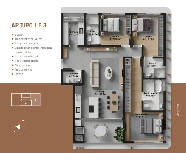 PLANTA 140m²