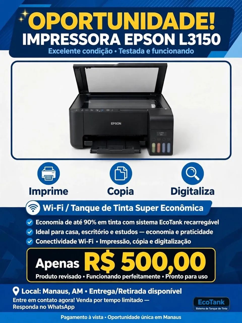 Impressora Epson  - Foto 2