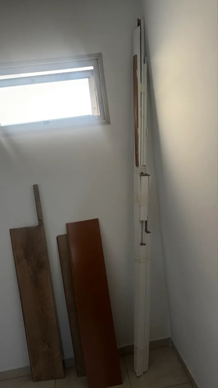 Rodapé mdf branco 