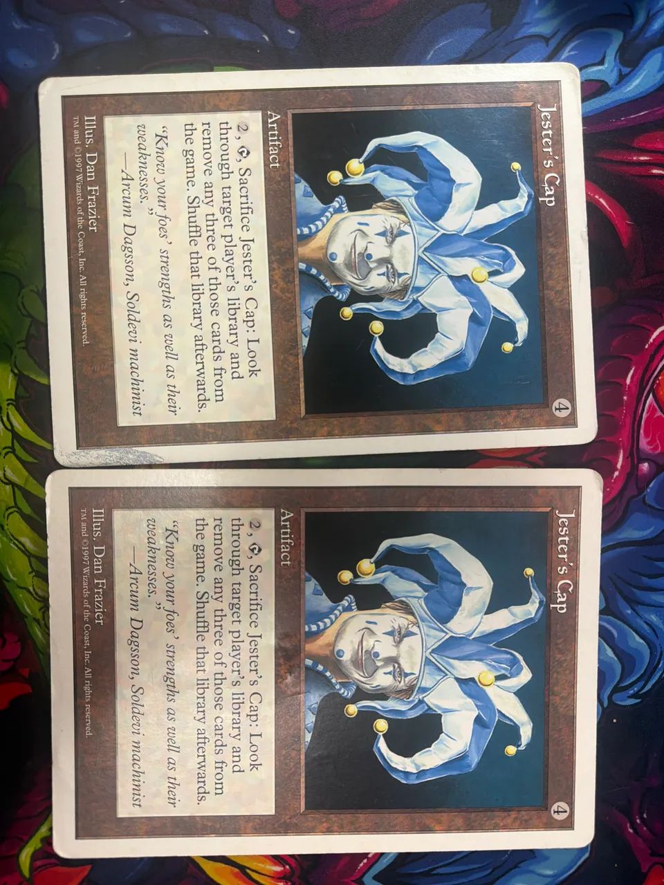 Carta magic oversize/jumbo Jester?s Cap