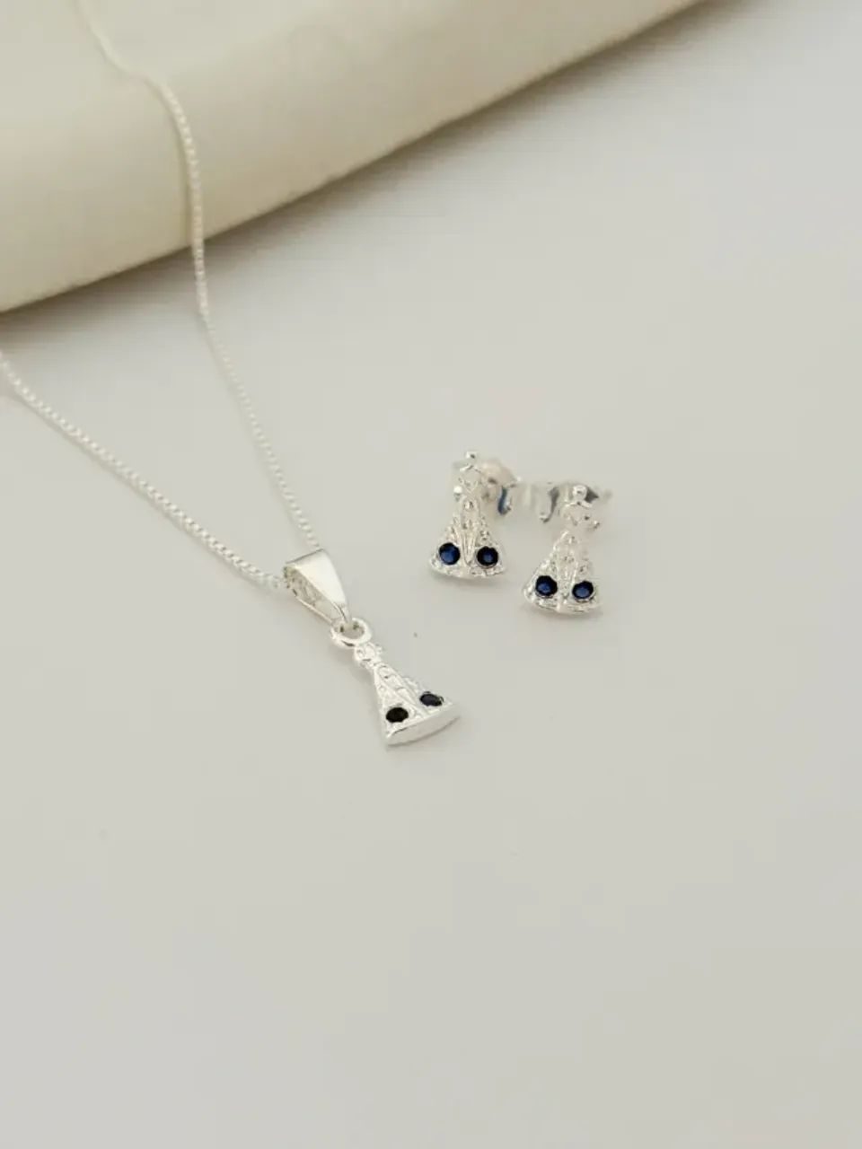 Conjunto Nossa Senhora azul