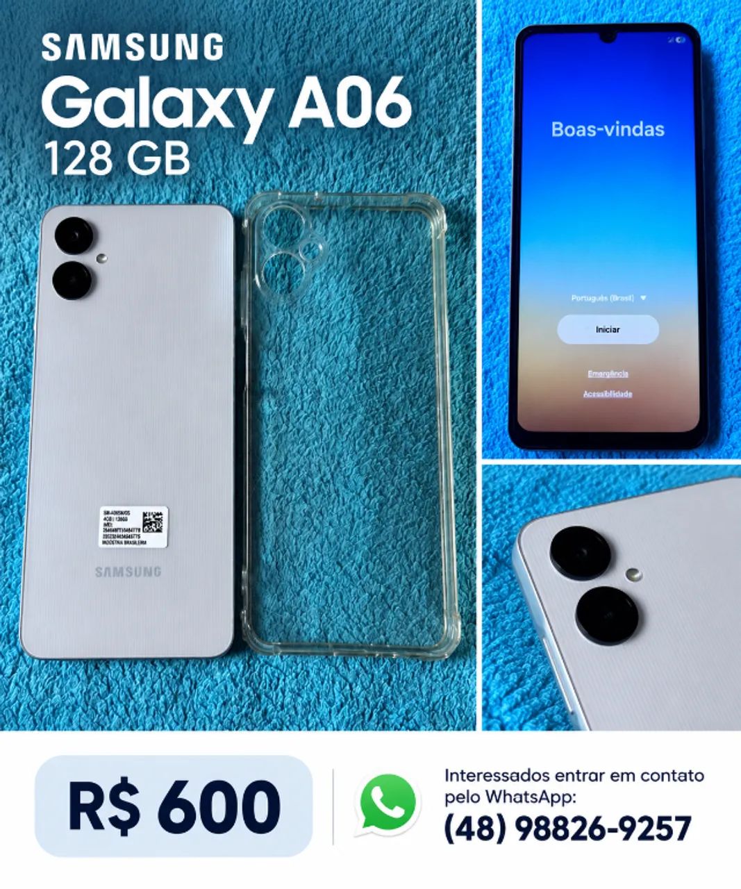 ? Samsung Galaxy A06 - 128 GB - Foto 4