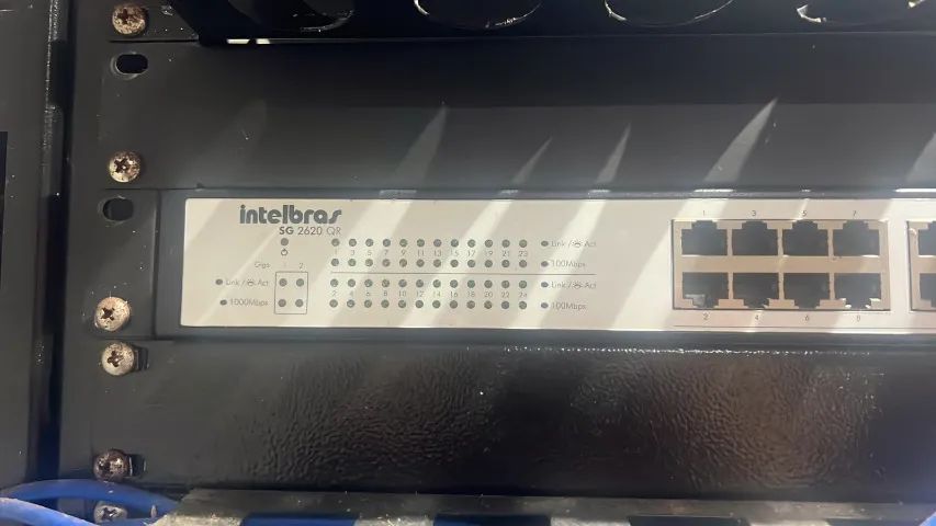 Rack Telecom Completo intelbras | Vendo Separado e Aceito OFERTAS - Foto 3