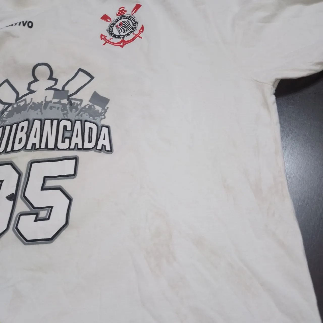 Camisa corinthians 2003 eleição.  - Foto 3