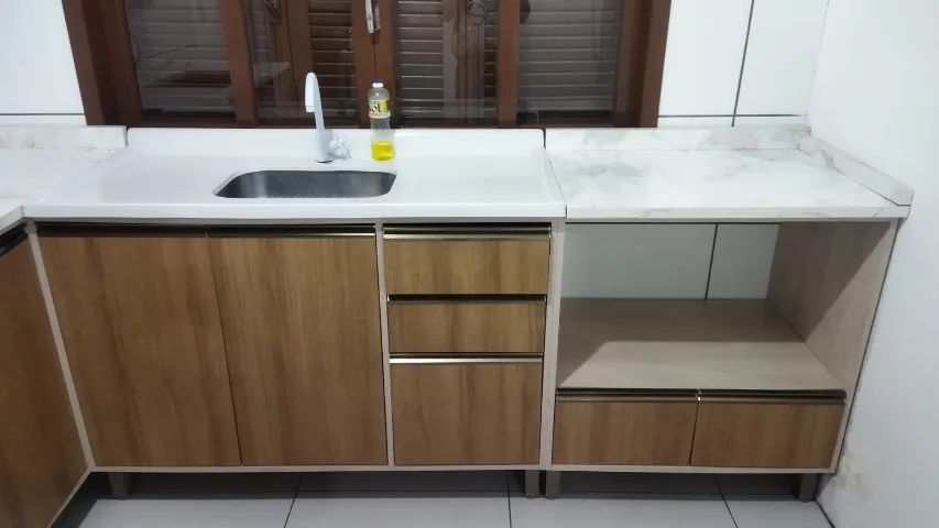 Cozinha inteira modulada semi nova - Foto 2