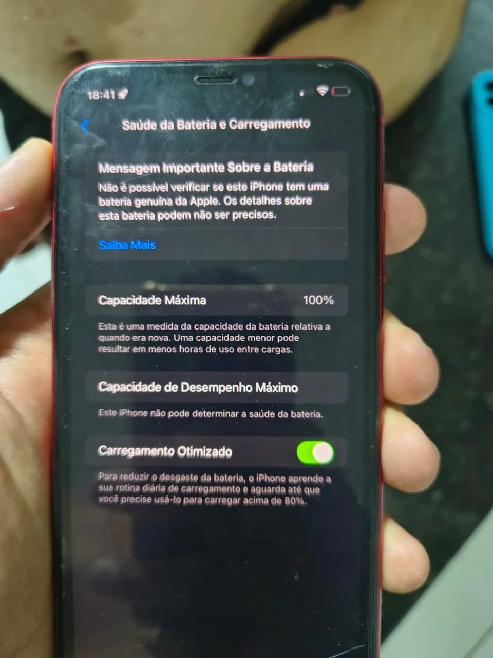 iPhone 11,com caixa, bateria 100% - Foto 4