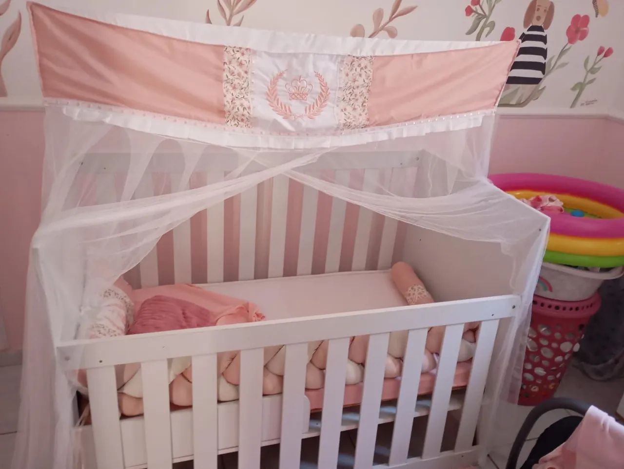 Berço que virar cama 