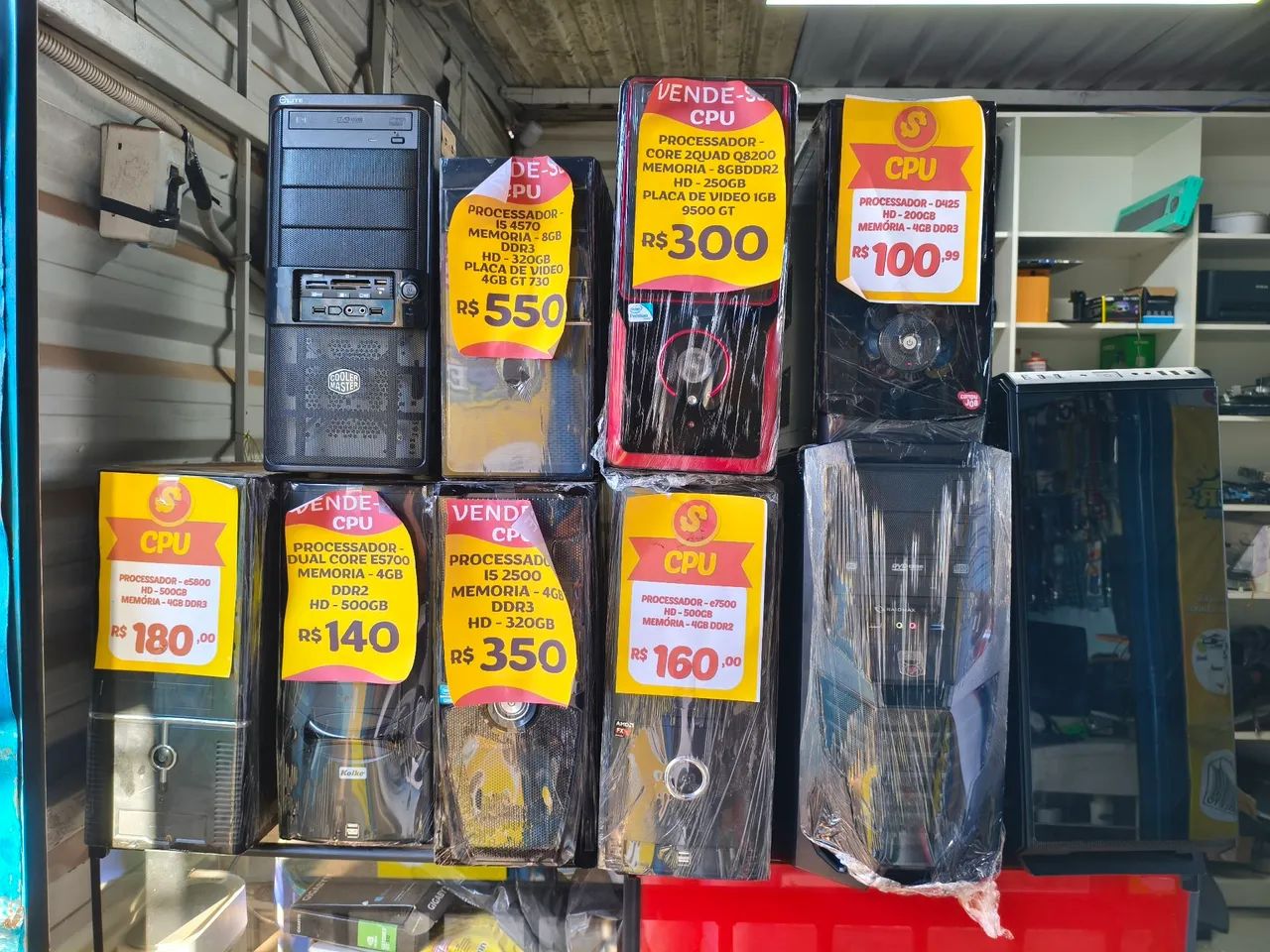 CPU a partir de R$100