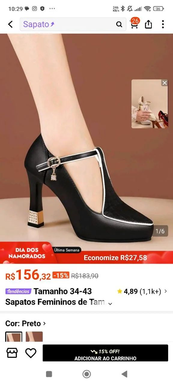 Sapato social feminino  - Foto 2