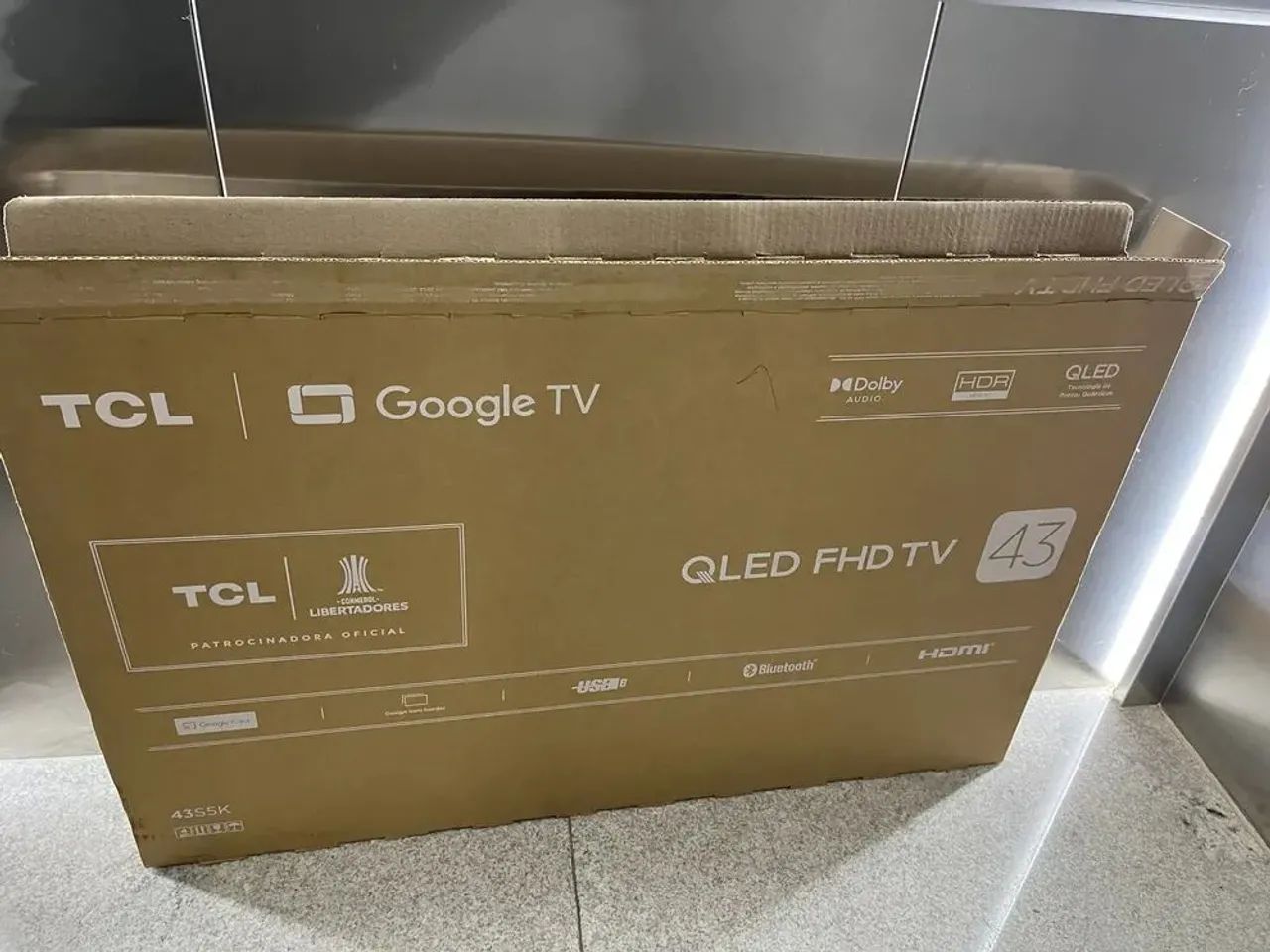 VENDO SMART TV TCL QLED 43 POLEGADAS TRÊS DIAS DE USO NOTA FISCAL NA CAIXA - Foto 4