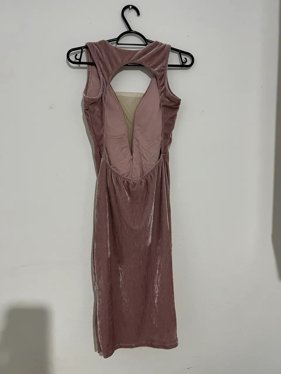 Vestido longo de veludo - Foto 3