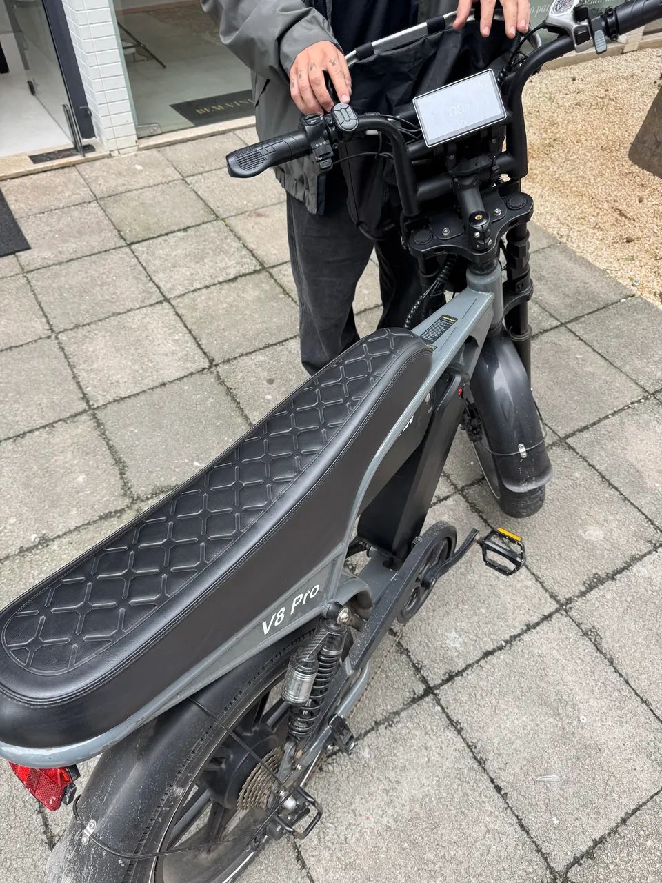 Bike elétrica v8 pro S