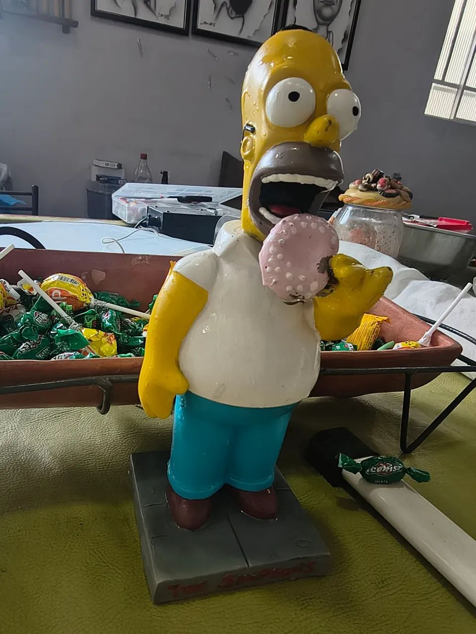 Homer Simpsons - Estátua de Resina - Foto 2