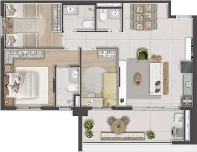 PLANTA 47m²