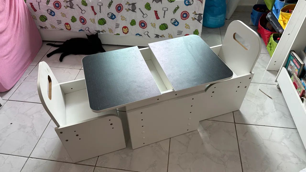 Mesinha infantil mdf 