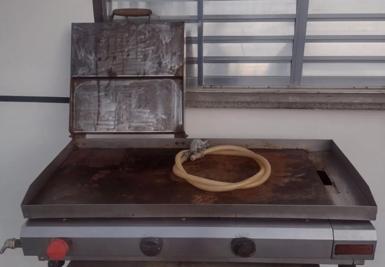 Chapa a gás profissional