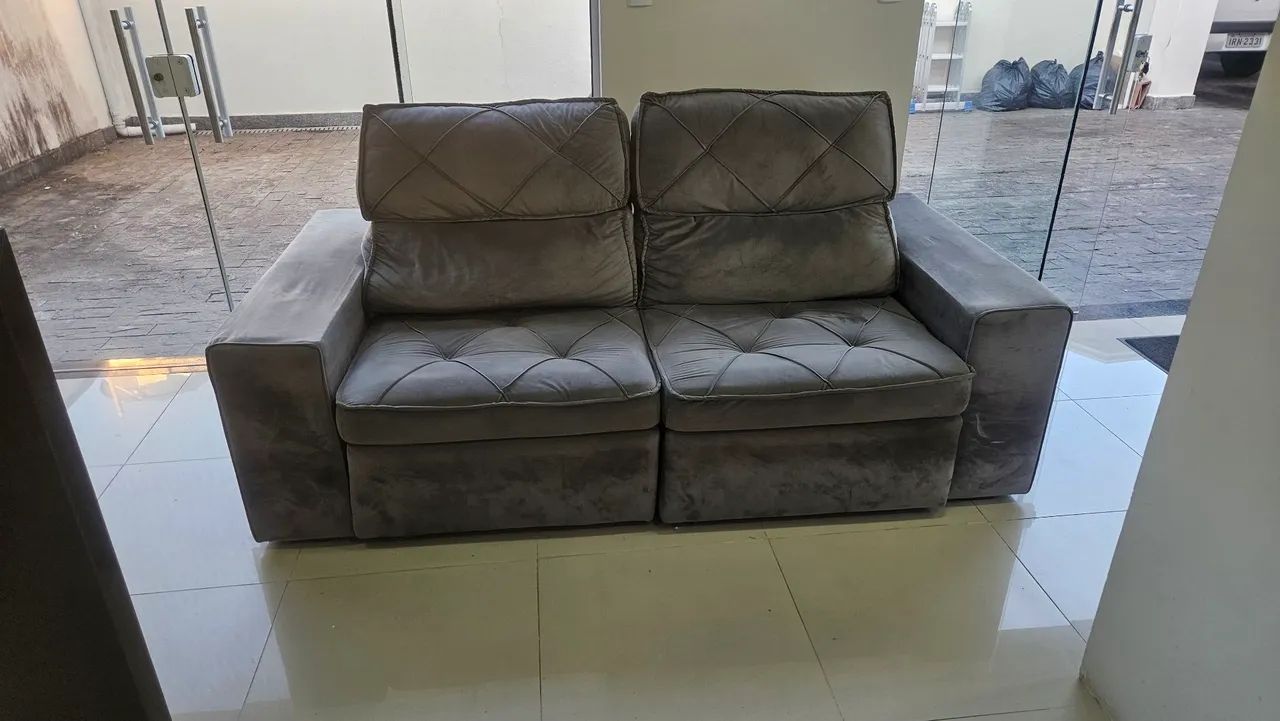 Sofá retrátil 2 lugares  - Foto 2