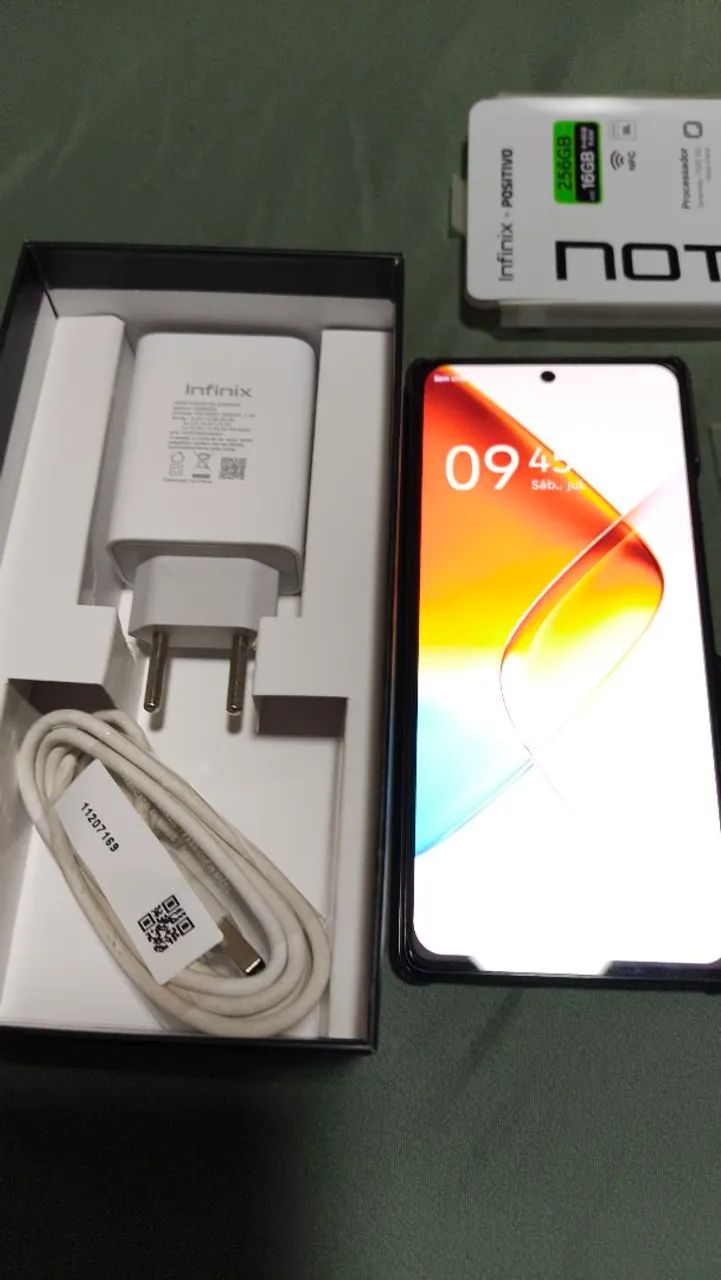 Celular infinix note 40 5G NFC Carrega por indução  - Foto 2