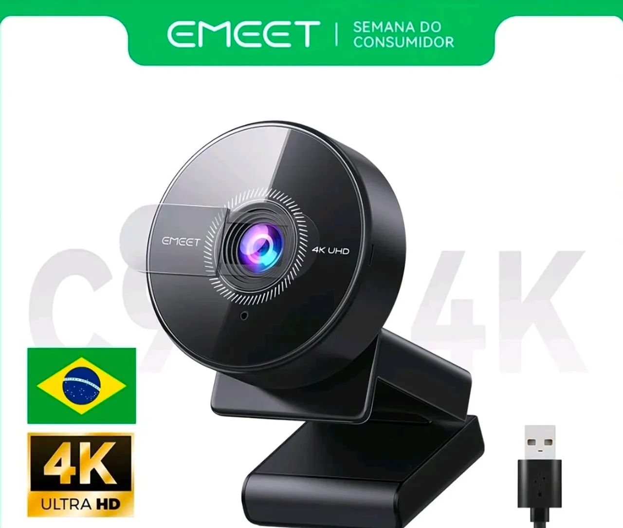 Webcam EMEET C950 4K 1080p 60fps