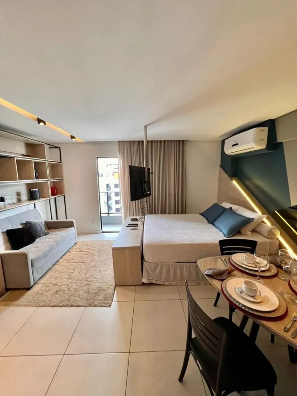 PS ALUGO STUDIO PREMIUM COM VARANDA NO EDF TIME em Ponta Verde - Maceió - AL