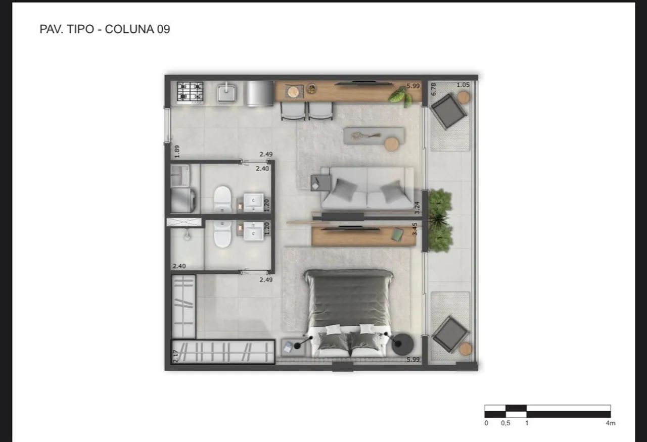 Apartamentos no Granja Brasil - Foto 4