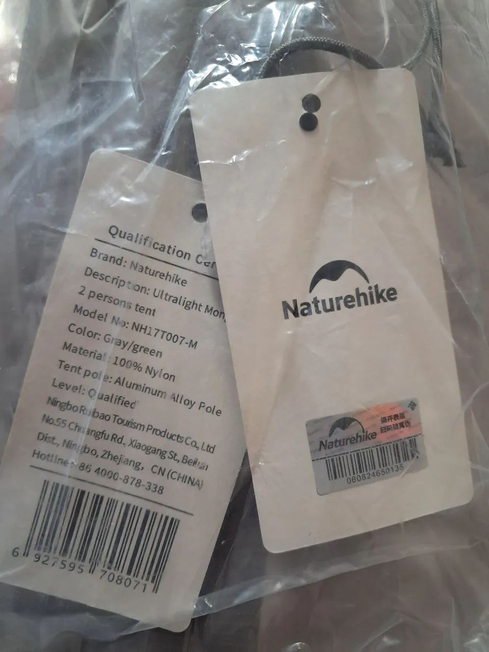 Barraca Naturehike Mongar 2 (Nylon 20D)Nova com garantia  - Foto 5