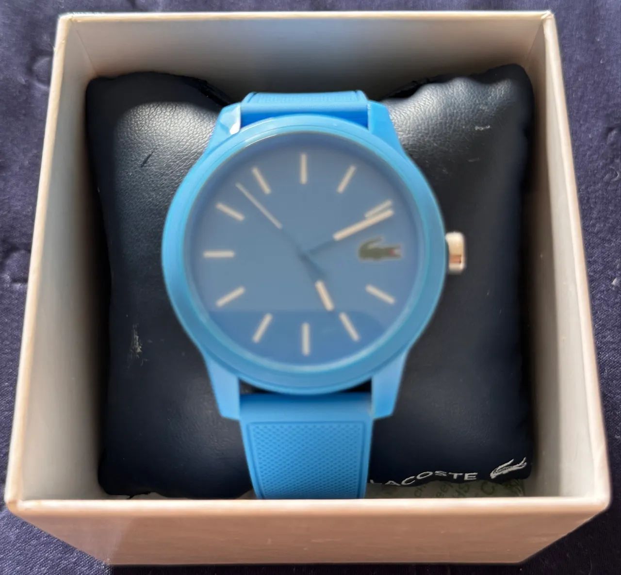 Relógio Lacoste Masculino Azul - lindíssimo! 