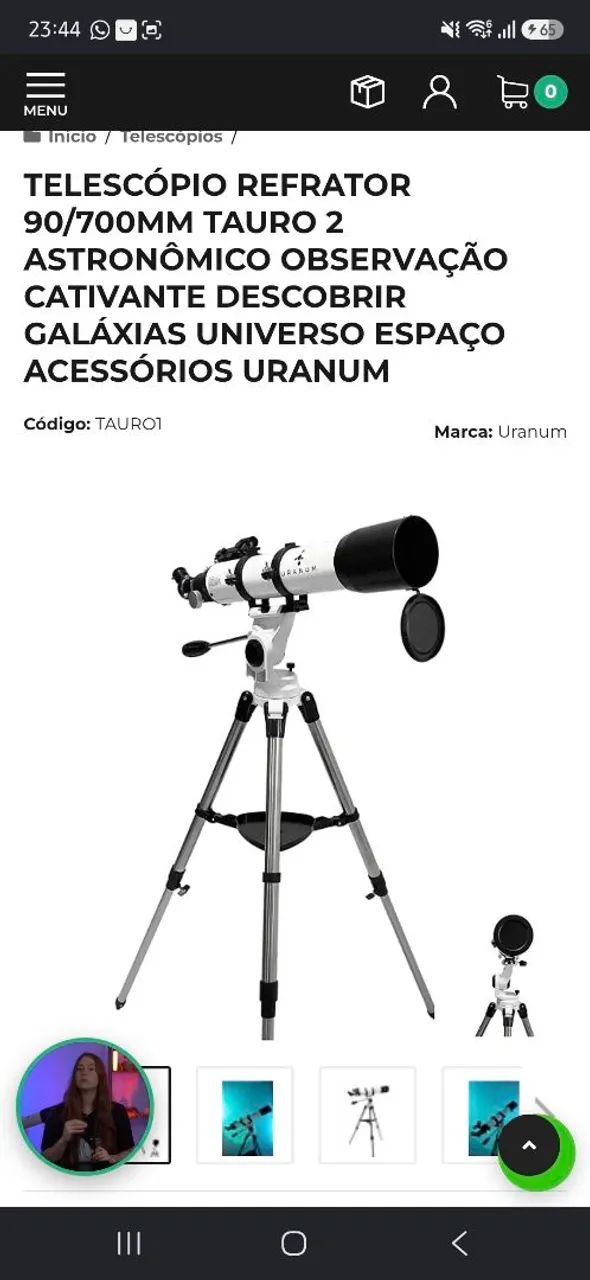 Vendo Telescópio Tauro 2