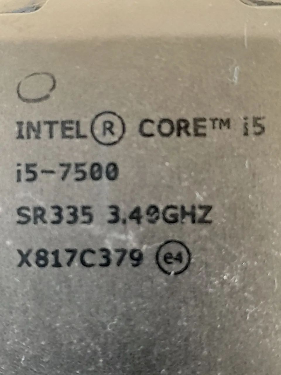 Processador Intel Core i5 7500 3,40GHz LGA1151 - Processadores