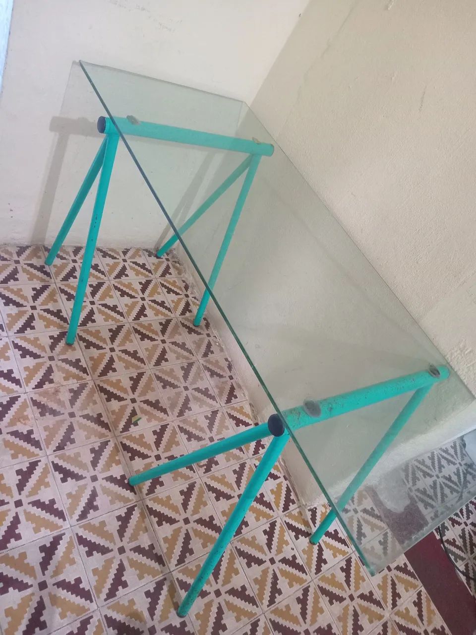 Mesa/vidro/escrivaninha tok stok - Foto 2