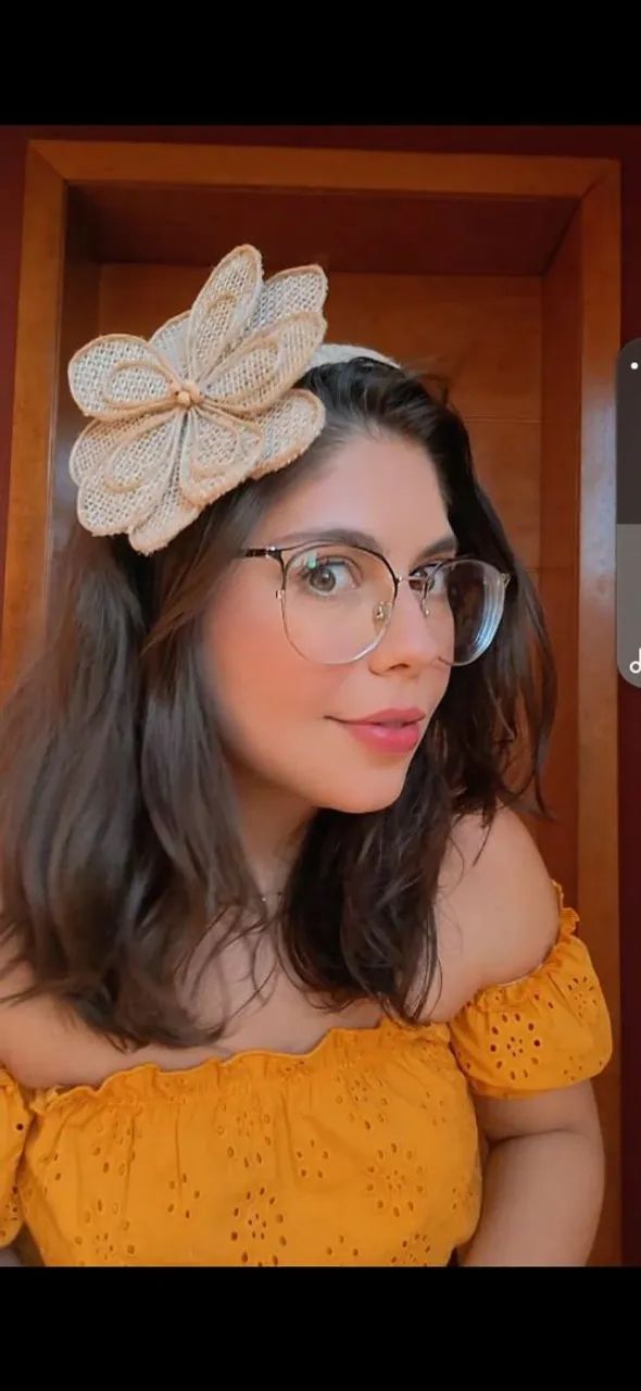 Arco flor de juta