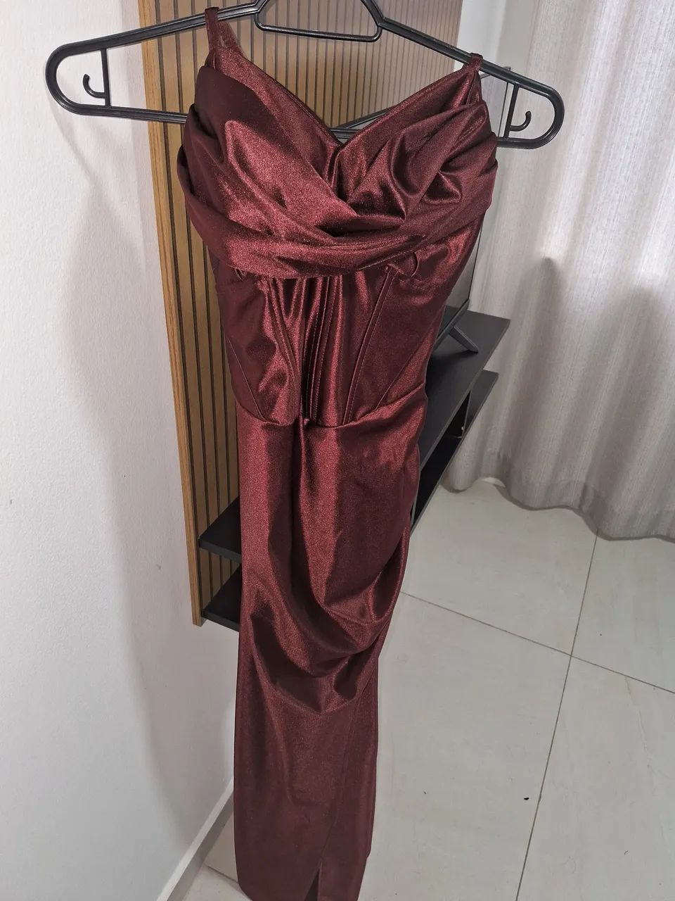 Vestido de festa marsala - Foto 3