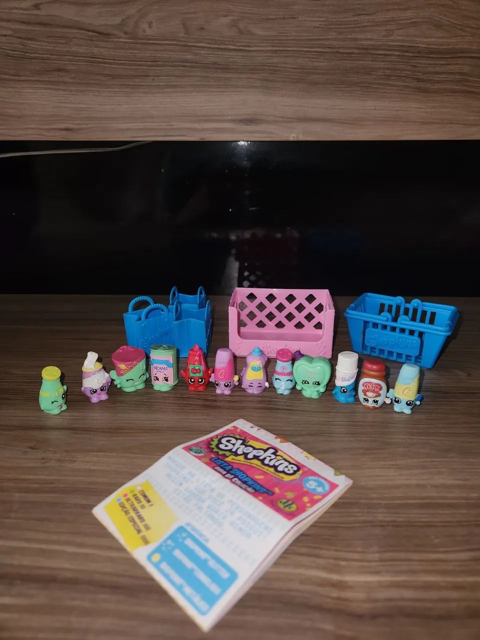 12  Shopkins e Sacolas/Cestas