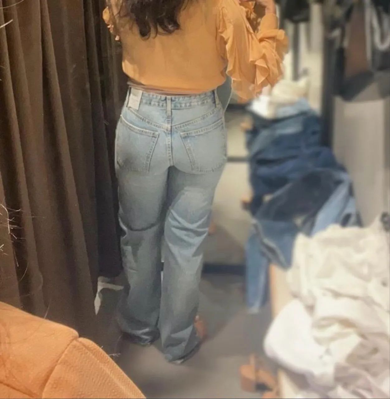 Calça jeans Zara tamanho 34 - Foto 5