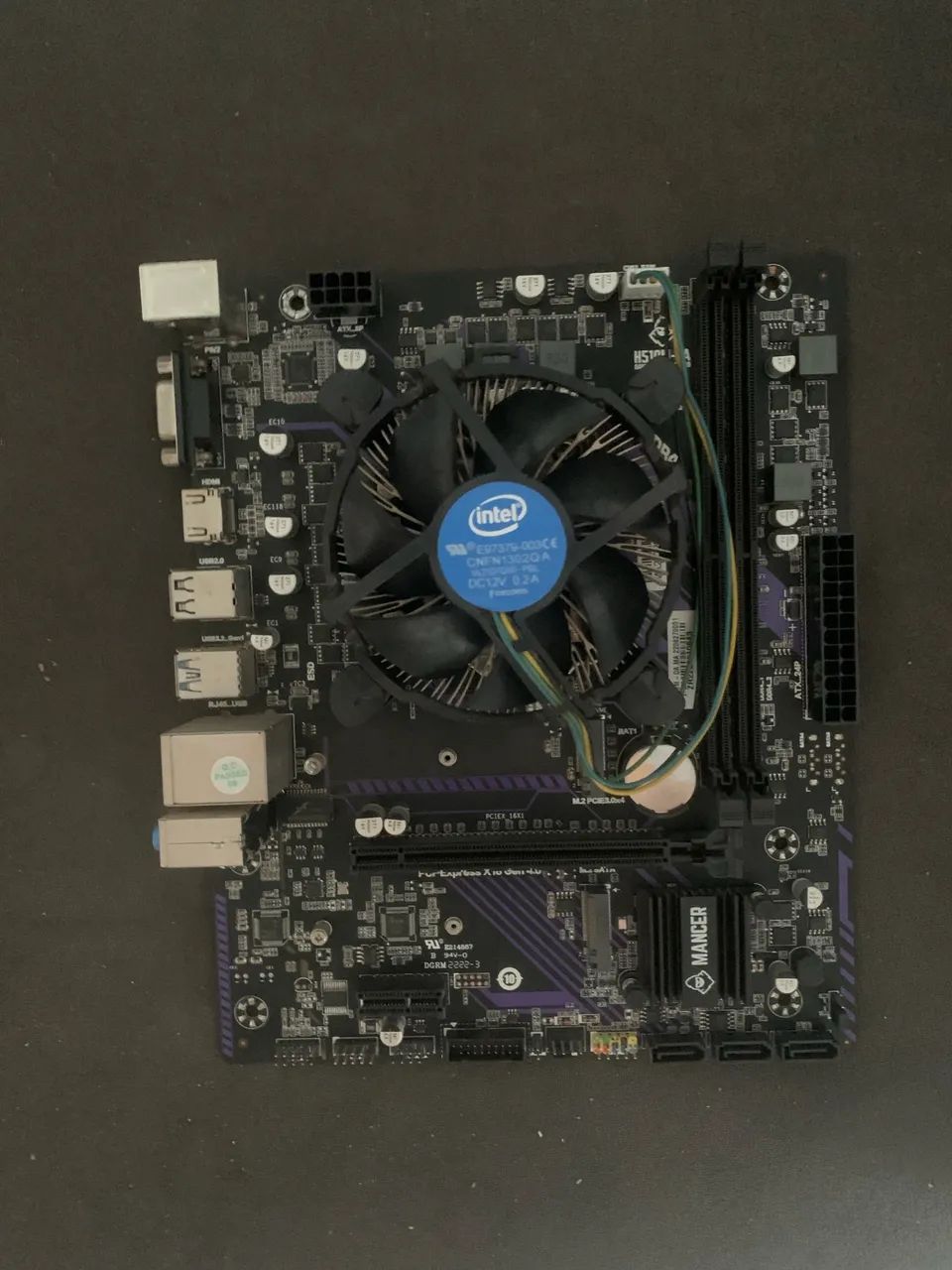 Processador e placa mãe. - Foto 2