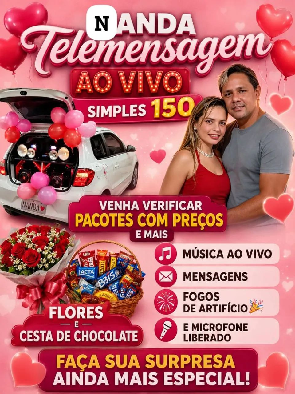 CARRO SOM SURPRESA 
